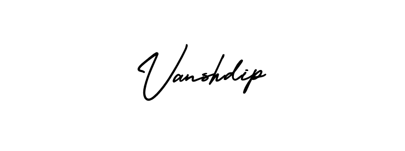 Also we have Vanshdip name is the best signature style. Create professional handwritten signature collection using AmerikaSignatureDemo-Regular autograph style. Vanshdip signature style 3 images and pictures png