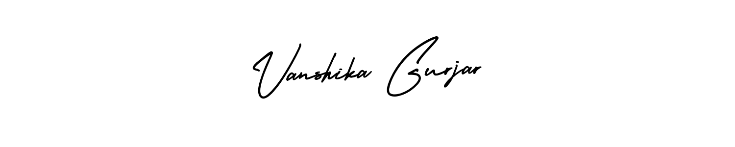 Make a beautiful signature design for name Vanshika Gurjar. Use this online signature maker to create a handwritten signature for free. Vanshika Gurjar signature style 3 images and pictures png