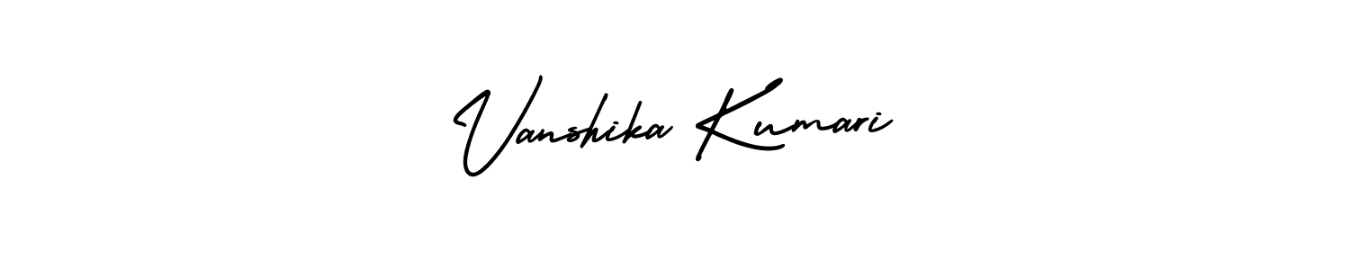 Similarly AmerikaSignatureDemo-Regular is the best handwritten signature design. Signature creator online .You can use it as an online autograph creator for name Vanshika Kumari. Vanshika Kumari signature style 3 images and pictures png