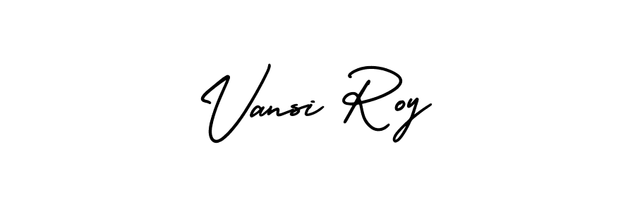 Make a beautiful signature design for name Vansi Roy. Use this online signature maker to create a handwritten signature for free. Vansi Roy signature style 3 images and pictures png