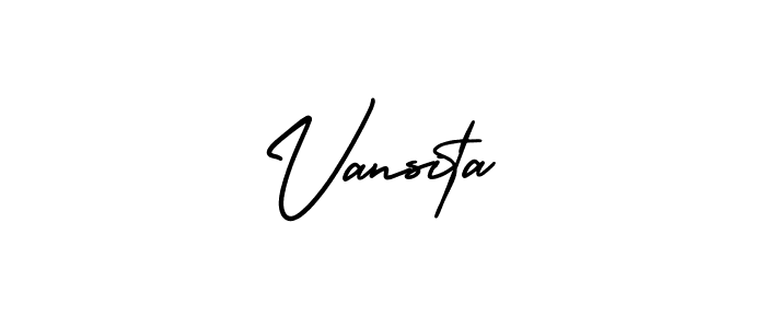 Check out images of Autograph of Vansita name. Actor Vansita Signature Style. AmerikaSignatureDemo-Regular is a professional sign style online. Vansita signature style 3 images and pictures png