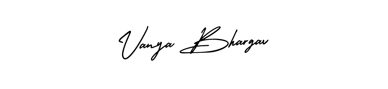 See photos of Vanya Bhargav official signature by Spectra . Check more albums & portfolios. Read reviews & check more about AmerikaSignatureDemo-Regular font. Vanya Bhargav signature style 3 images and pictures png