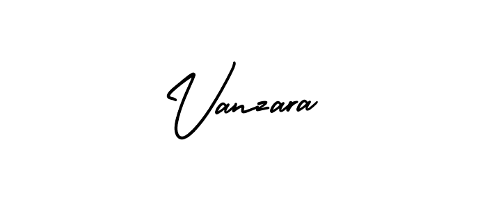 Make a beautiful signature design for name Vanzara. Use this online signature maker to create a handwritten signature for free. Vanzara signature style 3 images and pictures png