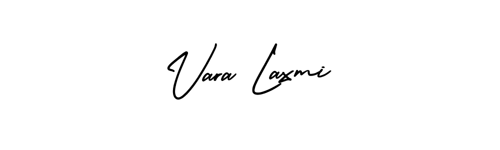 How to Draw Vara Laxmi signature style? AmerikaSignatureDemo-Regular is a latest design signature styles for name Vara Laxmi. Vara Laxmi signature style 3 images and pictures png