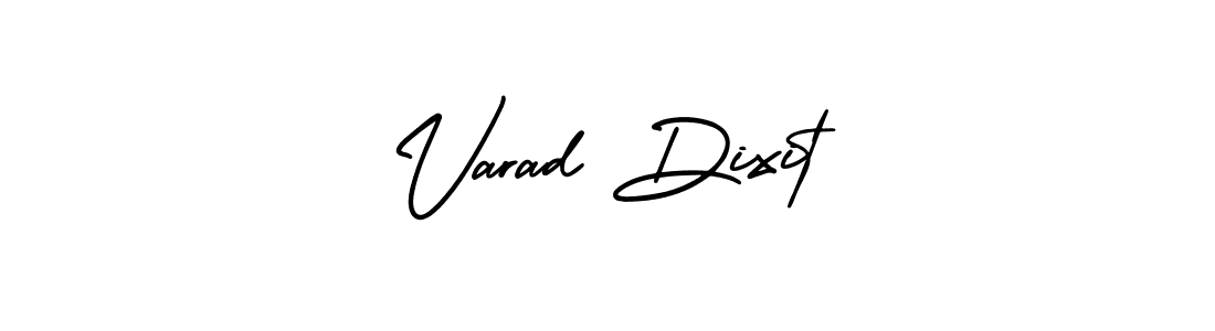 It looks lik you need a new signature style for name Varad Dixit. Design unique handwritten (AmerikaSignatureDemo-Regular) signature with our free signature maker in just a few clicks. Varad Dixit signature style 3 images and pictures png