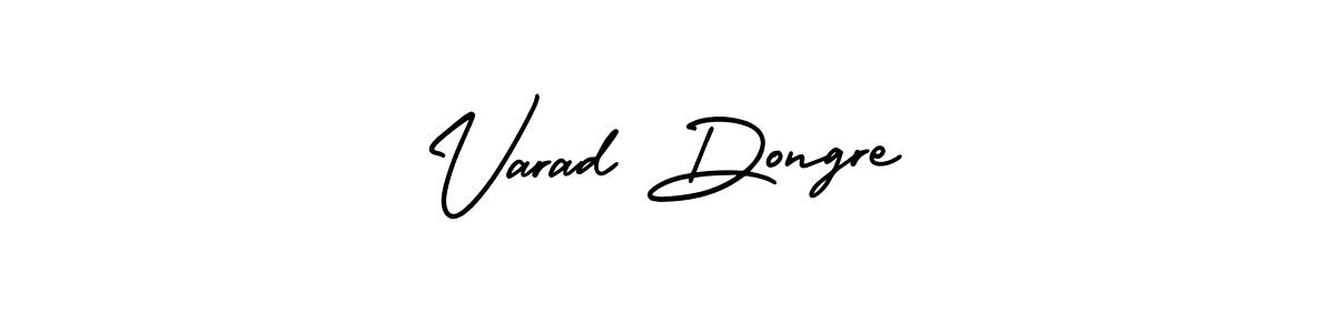 Similarly AmerikaSignatureDemo-Regular is the best handwritten signature design. Signature creator online .You can use it as an online autograph creator for name Varad Dongre. Varad Dongre signature style 3 images and pictures png