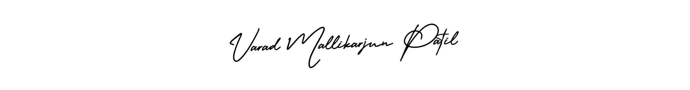 How to make Varad Mallikarjun Patil name signature. Use AmerikaSignatureDemo-Regular style for creating short signs online. This is the latest handwritten sign. Varad Mallikarjun Patil signature style 3 images and pictures png