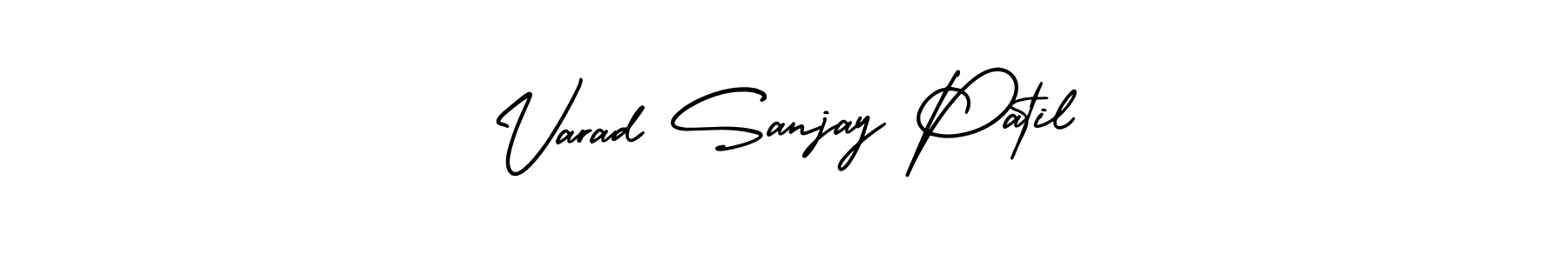 You can use this online signature creator to create a handwritten signature for the name Varad Sanjay Patil. This is the best online autograph maker. Varad Sanjay Patil signature style 3 images and pictures png