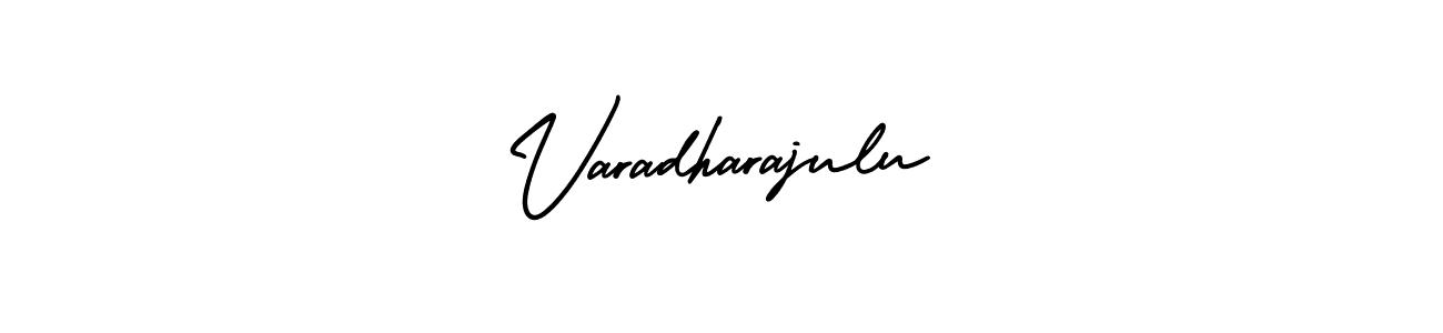 It looks lik you need a new signature style for name Varadharajulu. Design unique handwritten (AmerikaSignatureDemo-Regular) signature with our free signature maker in just a few clicks. Varadharajulu signature style 3 images and pictures png