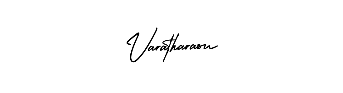 Create a beautiful signature design for name Varatharasu. With this signature (AmerikaSignatureDemo-Regular) fonts, you can make a handwritten signature for free. Varatharasu signature style 3 images and pictures png