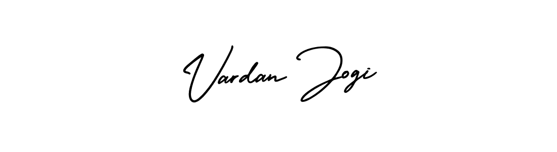 Vardan Jogi stylish signature style. Best Handwritten Sign (AmerikaSignatureDemo-Regular) for my name. Handwritten Signature Collection Ideas for my name Vardan Jogi. Vardan Jogi signature style 3 images and pictures png