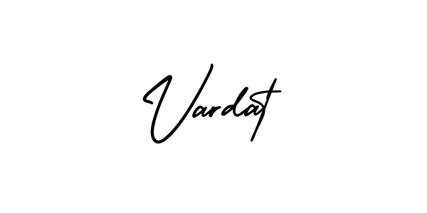 if you are searching for the best signature style for your name Vardat. so please give up your signature search. here we have designed multiple signature styles  using AmerikaSignatureDemo-Regular. Vardat signature style 3 images and pictures png