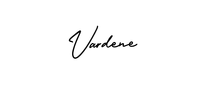 if you are searching for the best signature style for your name Vardene. so please give up your signature search. here we have designed multiple signature styles  using AmerikaSignatureDemo-Regular. Vardene signature style 3 images and pictures png