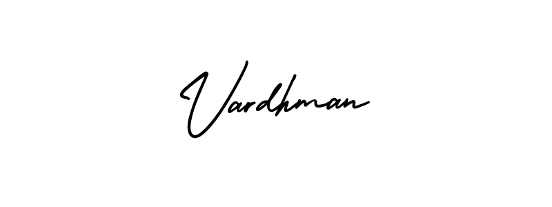 if you are searching for the best signature style for your name Vardhman. so please give up your signature search. here we have designed multiple signature styles  using AmerikaSignatureDemo-Regular. Vardhman signature style 3 images and pictures png