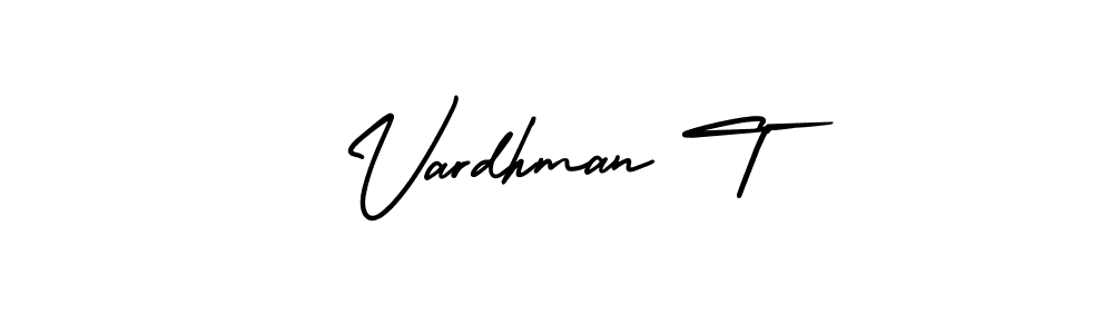 Also we have Vardhman T name is the best signature style. Create professional handwritten signature collection using AmerikaSignatureDemo-Regular autograph style. Vardhman T signature style 3 images and pictures png
