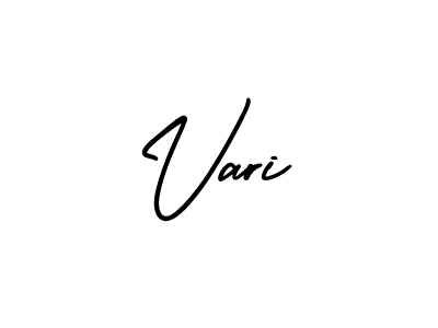 It looks lik you need a new signature style for name Vari. Design unique handwritten (AmerikaSignatureDemo-Regular) signature with our free signature maker in just a few clicks. Vari signature style 3 images and pictures png