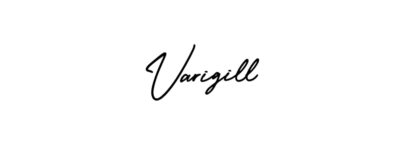Create a beautiful signature design for name Varigill. With this signature (AmerikaSignatureDemo-Regular) fonts, you can make a handwritten signature for free. Varigill signature style 3 images and pictures png