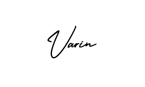 It looks lik you need a new signature style for name Varin. Design unique handwritten (AmerikaSignatureDemo-Regular) signature with our free signature maker in just a few clicks. Varin signature style 3 images and pictures png