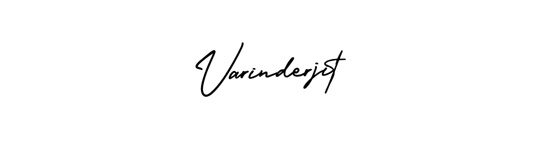 Also You can easily find your signature by using the search form. We will create Varinderjit name handwritten signature images for you free of cost using AmerikaSignatureDemo-Regular sign style. Varinderjit signature style 3 images and pictures png