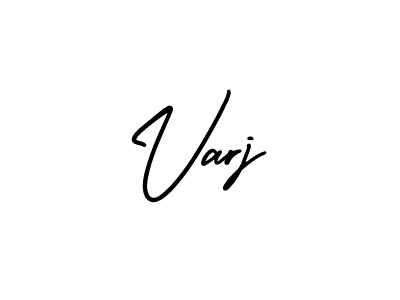 Create a beautiful signature design for name Varj. With this signature (AmerikaSignatureDemo-Regular) fonts, you can make a handwritten signature for free. Varj signature style 3 images and pictures png