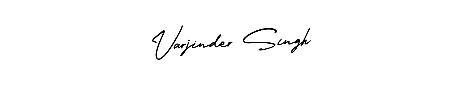 Make a beautiful signature design for name Varjinder Singh. Use this online signature maker to create a handwritten signature for free. Varjinder Singh signature style 3 images and pictures png