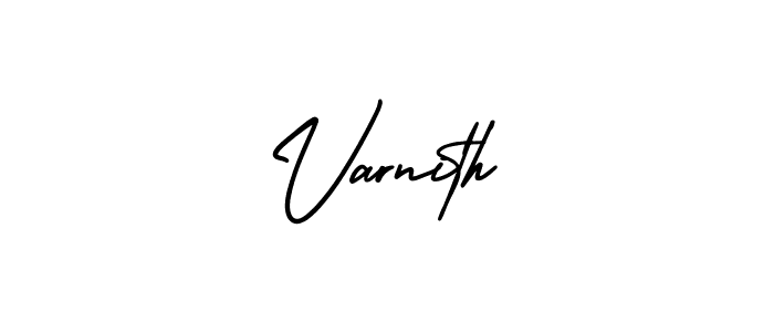Best and Professional Signature Style for Varnith. AmerikaSignatureDemo-Regular Best Signature Style Collection. Varnith signature style 3 images and pictures png
