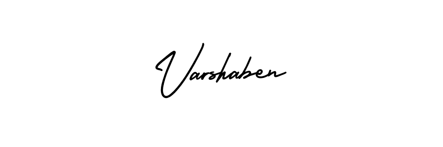 Here are the top 10 professional signature styles for the name Varshaben. These are the best autograph styles you can use for your name. Varshaben signature style 3 images and pictures png