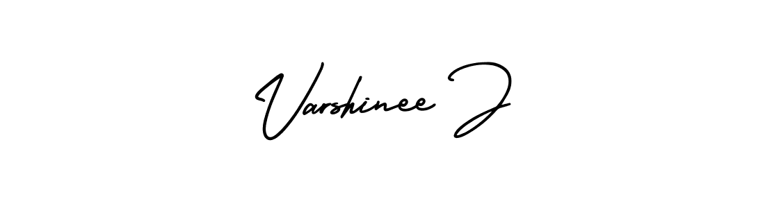 Best and Professional Signature Style for Varshinee J. AmerikaSignatureDemo-Regular Best Signature Style Collection. Varshinee J signature style 3 images and pictures png