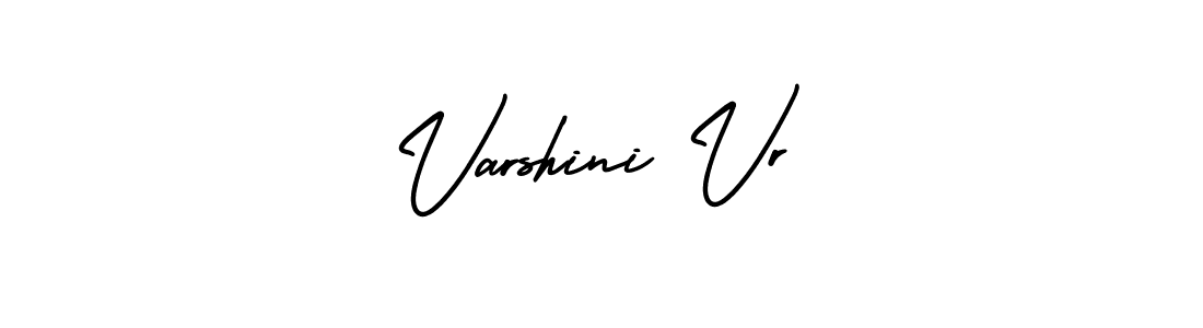 Also we have Varshini Vr name is the best signature style. Create professional handwritten signature collection using AmerikaSignatureDemo-Regular autograph style. Varshini Vr signature style 3 images and pictures png