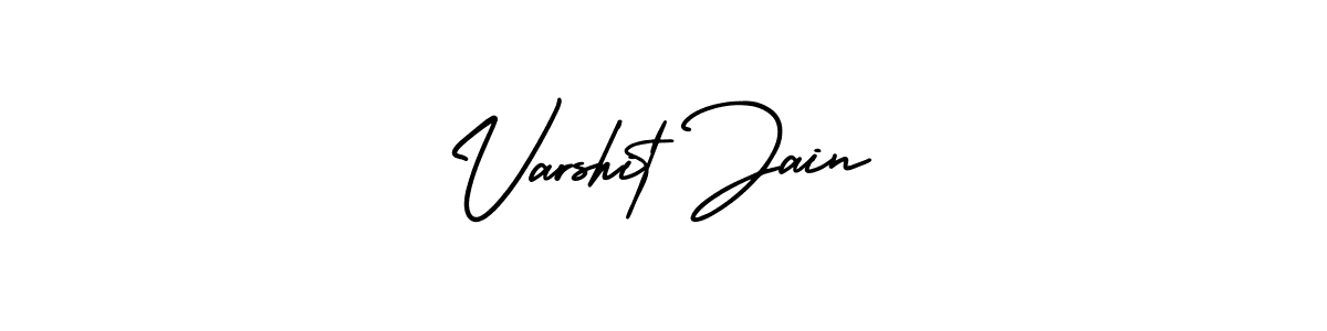 Best and Professional Signature Style for Varshit Jain. AmerikaSignatureDemo-Regular Best Signature Style Collection. Varshit Jain signature style 3 images and pictures png