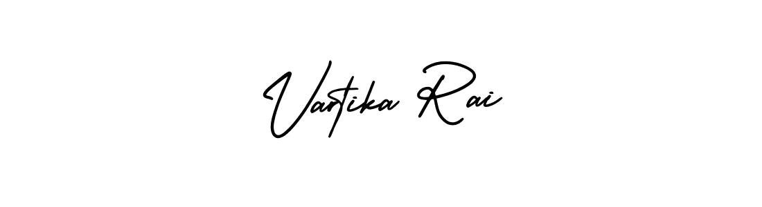 How to Draw Vartika Rai signature style? AmerikaSignatureDemo-Regular is a latest design signature styles for name Vartika Rai. Vartika Rai signature style 3 images and pictures png