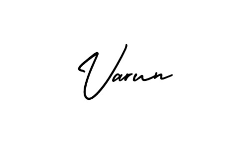 This is the best signature style for the Varun name. Also you like these signature font (AmerikaSignatureDemo-Regular). Mix name signature. Varun signature style 3 images and pictures png