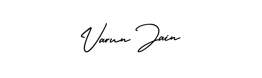 How to make Varun Jain signature? AmerikaSignatureDemo-Regular is a professional autograph style. Create handwritten signature for Varun Jain name. Varun Jain signature style 3 images and pictures png