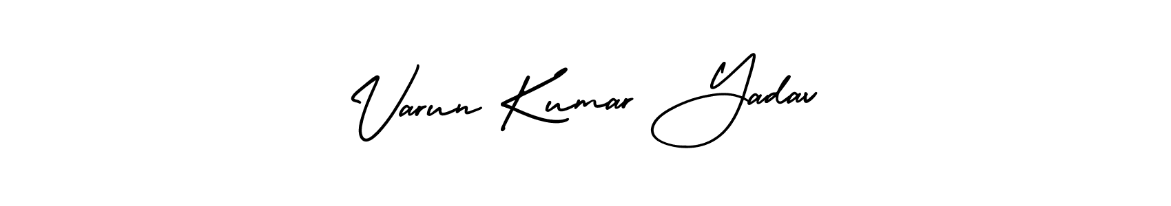 Varun Kumar Yadav stylish signature style. Best Handwritten Sign (AmerikaSignatureDemo-Regular) for my name. Handwritten Signature Collection Ideas for my name Varun Kumar Yadav. Varun Kumar Yadav signature style 3 images and pictures png