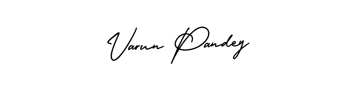 Also we have Varun Pandey name is the best signature style. Create professional handwritten signature collection using AmerikaSignatureDemo-Regular autograph style. Varun Pandey signature style 3 images and pictures png