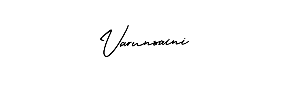 Also we have Varunsaini name is the best signature style. Create professional handwritten signature collection using AmerikaSignatureDemo-Regular autograph style. Varunsaini signature style 3 images and pictures png