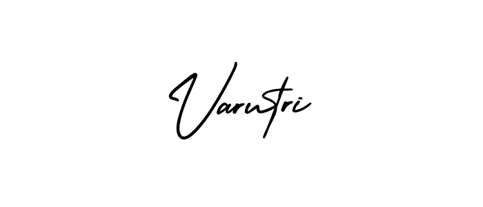 AmerikaSignatureDemo-Regular is a professional signature style that is perfect for those who want to add a touch of class to their signature. It is also a great choice for those who want to make their signature more unique. Get Varutri name to fancy signature for free. Varutri signature style 3 images and pictures png