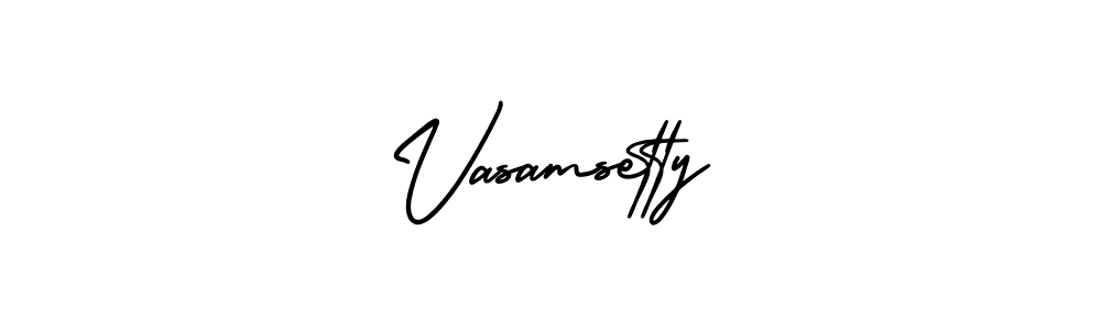 How to Draw Vasamsetty signature style? AmerikaSignatureDemo-Regular is a latest design signature styles for name Vasamsetty. Vasamsetty signature style 3 images and pictures png