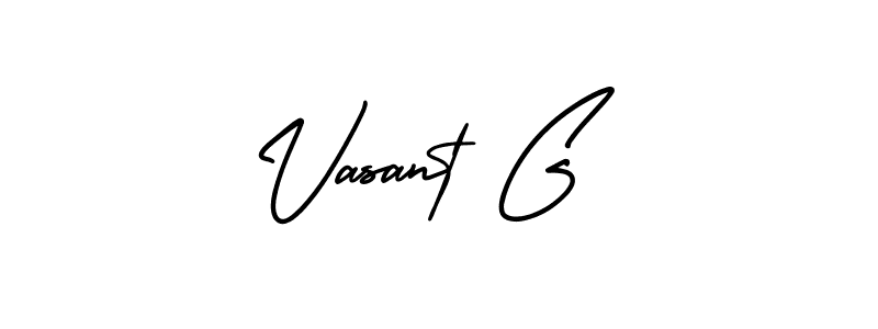 Check out images of Autograph of Vasant G name. Actor Vasant G Signature Style. AmerikaSignatureDemo-Regular is a professional sign style online. Vasant G signature style 3 images and pictures png