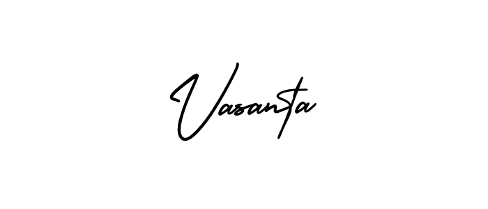 Also we have Vasanta name is the best signature style. Create professional handwritten signature collection using AmerikaSignatureDemo-Regular autograph style. Vasanta signature style 3 images and pictures png