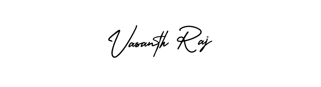 How to make Vasanth Raj signature? AmerikaSignatureDemo-Regular is a professional autograph style. Create handwritten signature for Vasanth Raj name. Vasanth Raj signature style 3 images and pictures png