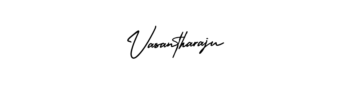 How to make Vasantharaju signature? AmerikaSignatureDemo-Regular is a professional autograph style. Create handwritten signature for Vasantharaju name. Vasantharaju signature style 3 images and pictures png