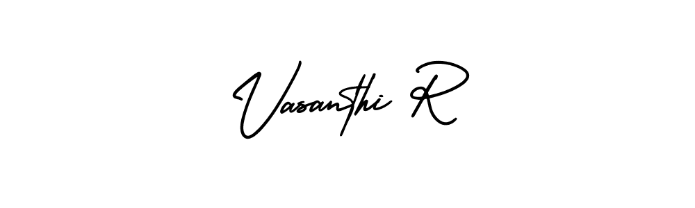 Also we have Vasanthi R name is the best signature style. Create professional handwritten signature collection using AmerikaSignatureDemo-Regular autograph style. Vasanthi R signature style 3 images and pictures png