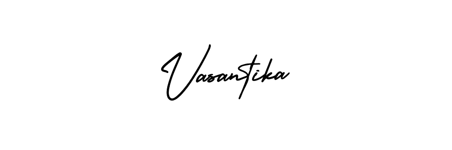 Also You can easily find your signature by using the search form. We will create Vasantika name handwritten signature images for you free of cost using AmerikaSignatureDemo-Regular sign style. Vasantika signature style 3 images and pictures png