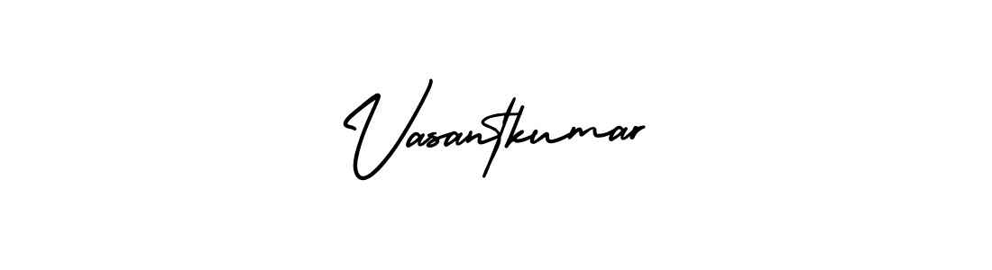 How to Draw Vasantkumar signature style? AmerikaSignatureDemo-Regular is a latest design signature styles for name Vasantkumar. Vasantkumar signature style 3 images and pictures png