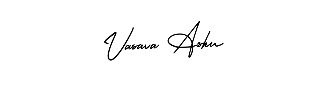 Check out images of Autograph of Vasava Ashu name. Actor Vasava Ashu Signature Style. AmerikaSignatureDemo-Regular is a professional sign style online. Vasava Ashu signature style 3 images and pictures png