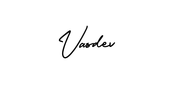 Vasdev stylish signature style. Best Handwritten Sign (AmerikaSignatureDemo-Regular) for my name. Handwritten Signature Collection Ideas for my name Vasdev. Vasdev signature style 3 images and pictures png