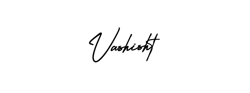 How to make Vashisht signature? AmerikaSignatureDemo-Regular is a professional autograph style. Create handwritten signature for Vashisht name. Vashisht signature style 3 images and pictures png