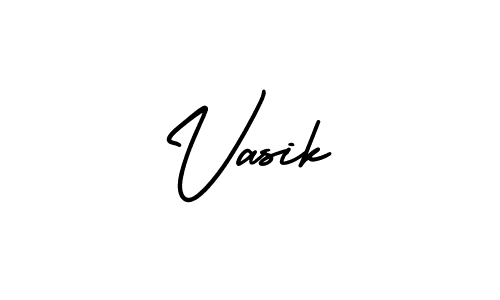 Make a beautiful signature design for name Vasik. Use this online signature maker to create a handwritten signature for free. Vasik signature style 3 images and pictures png