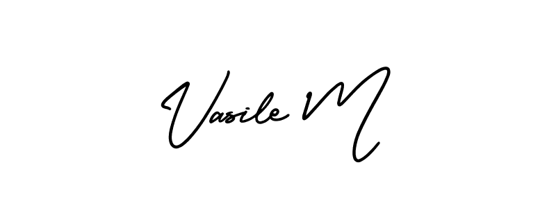 See photos of Vasile M official signature by Spectra . Check more albums & portfolios. Read reviews & check more about AmerikaSignatureDemo-Regular font. Vasile M signature style 3 images and pictures png